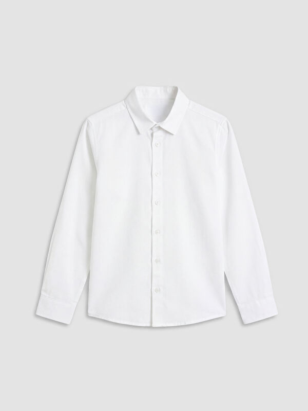 LCW Kids Poplin Erkek Çocuk Gömlek