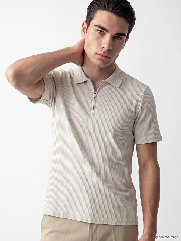 SOUTHBLUE Regular Fit Polo Yaka Triko Erkek Tişört