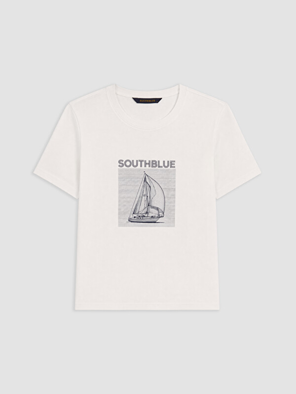 SOUTHBLUE Man White T-Shirt