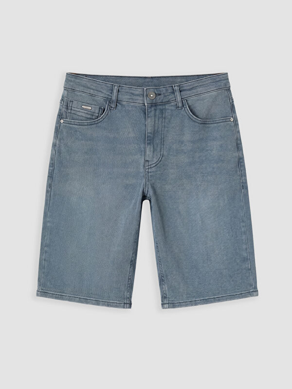 LCW Jeans Slim Fit Erkek Jean Şort