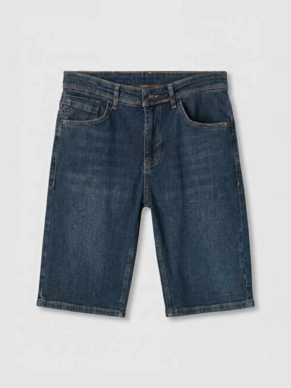 LCW Jeans Regular Fit Erkek Jean Şort