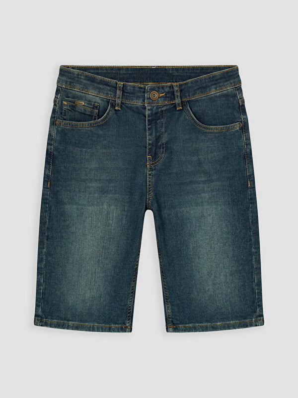 LCW Jeans Regular Fit Erkek Jean Şort