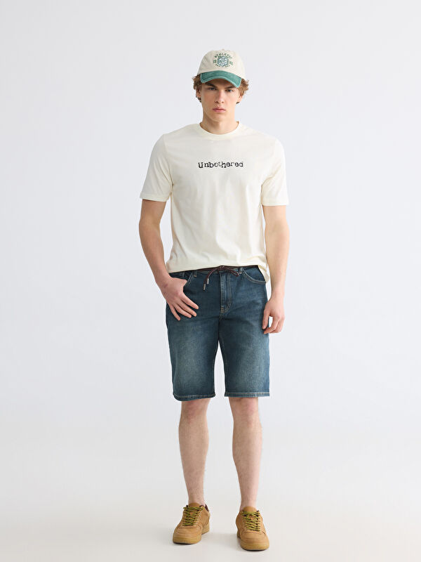 LCW Jeans Slim Fit Erkek Jean Şort