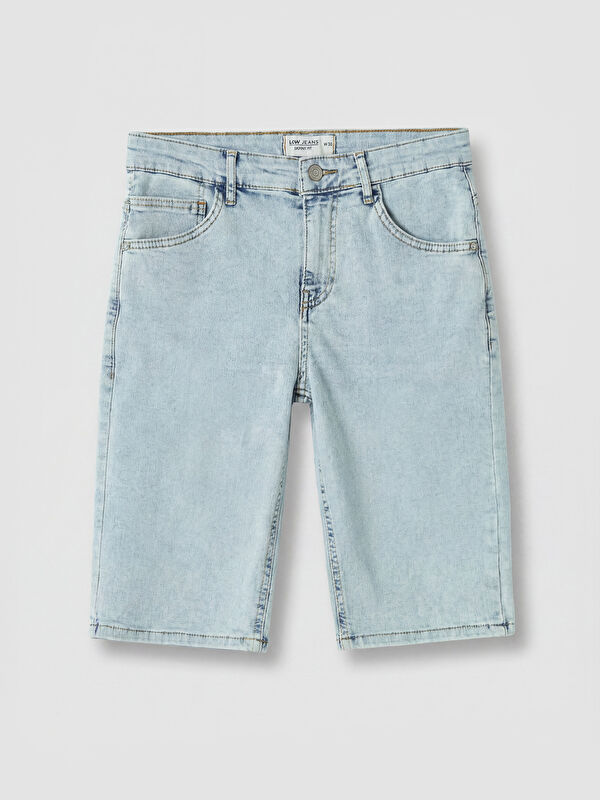 LCW Jeans Regular Fit Erkek Jean Şort