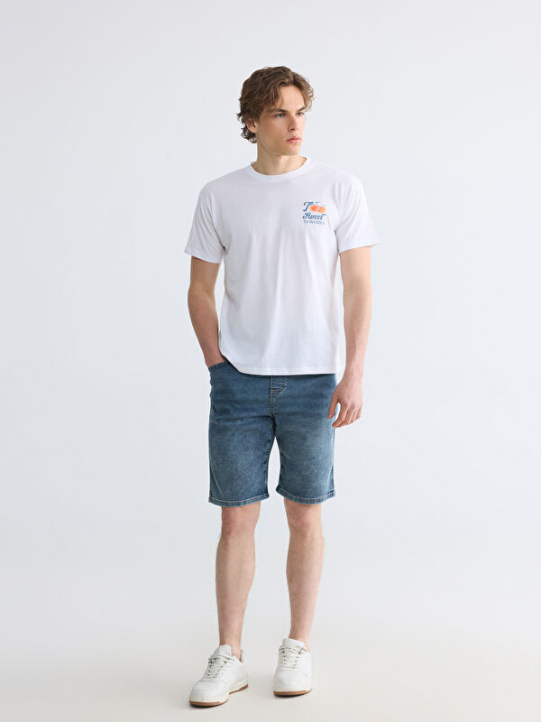 LCW Jeans Regular Fit Erkek Jean Şort