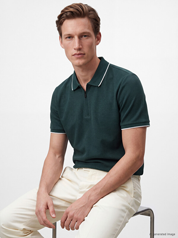 SOUTHBLUE Tricou Verde Bărbat