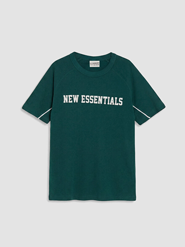 LCW Kids Crew Neck Printed Boys' T-Shirt