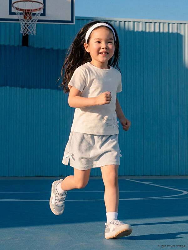 LCW Kids Kız Çocuk Şort Etek