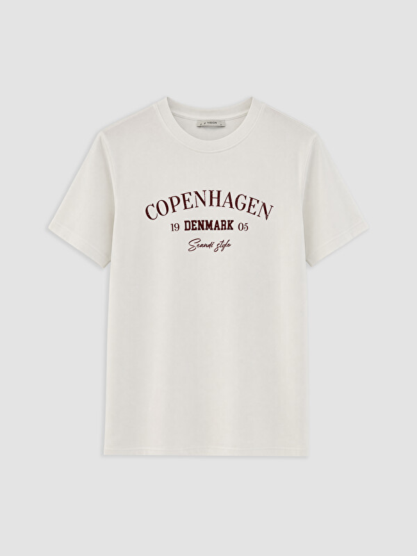 LCW Vision Woman White T-Shirt