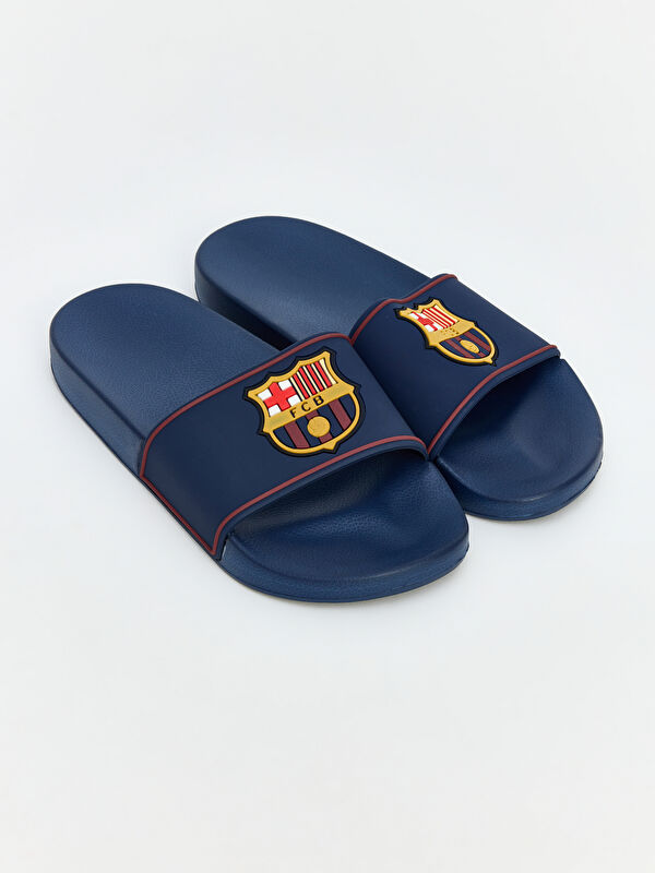 LCW STEPS Barcelona Baskılı Erkek Çocuk Terlik