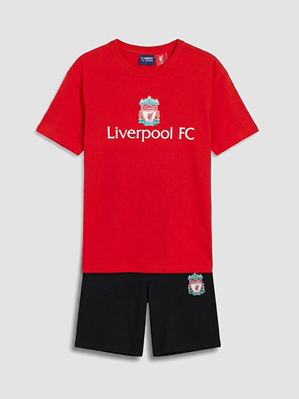 LCW Kids Liverpool Printed Boys' Shorts Set