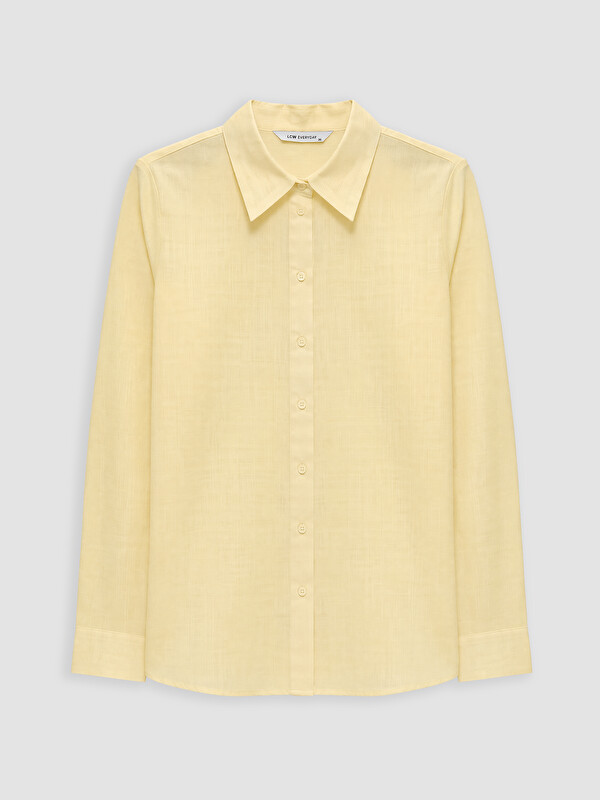 LCWAIKIKI Classic Woman Yellow Shirt