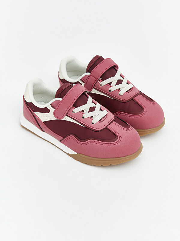 LCW STEPS Laces & Hook-and-Loop Baby Girls' Sneakers