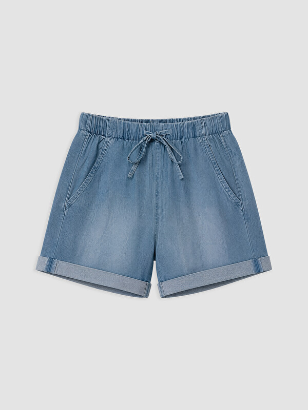 LCW Vision Woman Indigo Denim Shorts