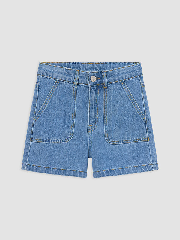 LCW Kids Girl Indigo Denim Shorts