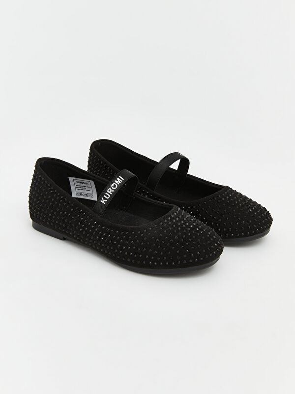 LCW STEPS Taşlı Kız Bebek Babet