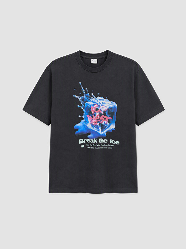 LCW Kids Boy Anthracite T-Shirt