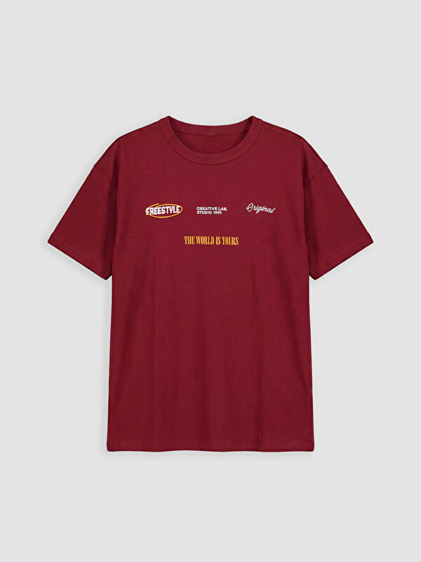 LCW Kids T-shirt garçon imprimé à col rond
