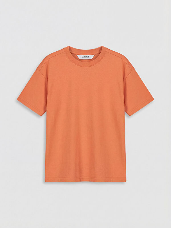 LCW Kids Crew Neck Short Sleeve Boys' T-Shirt