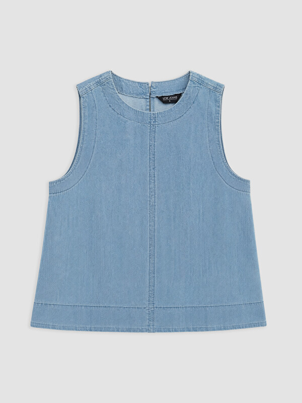 LCW Vision Chemisier en jean Indigo Femme