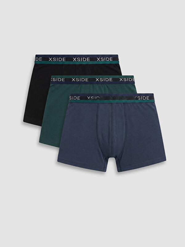 LC WAIKIKI Regular Fit Pamuklu Esnek Erkek Boxer 3'lü