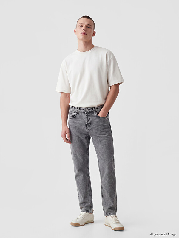 XSIDE 710 Loose Fit Erkek Jean Pantolon