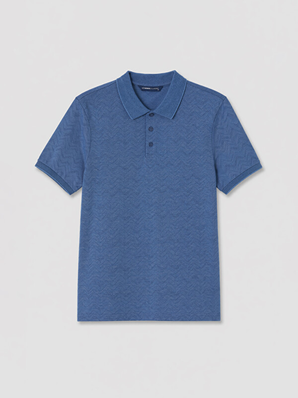 LCWAIKIKI Classic Polo Yaka Dokulu Erkek Tişört