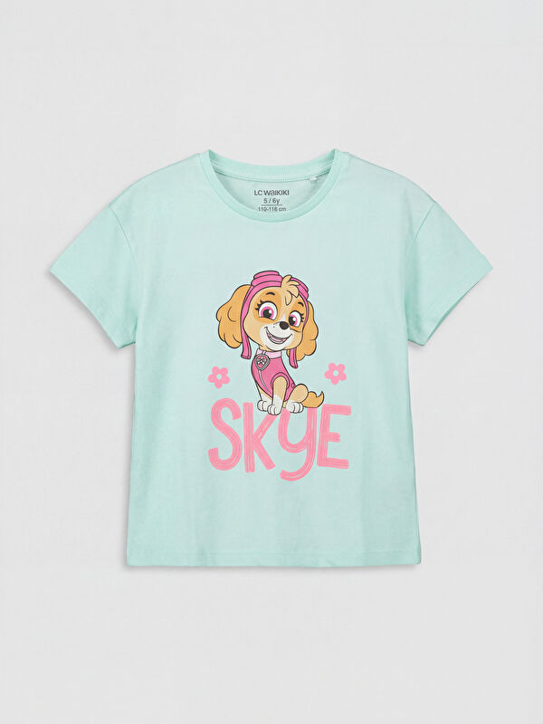 LCW Kids Paw Patrol Printed Girls' T-Shirt