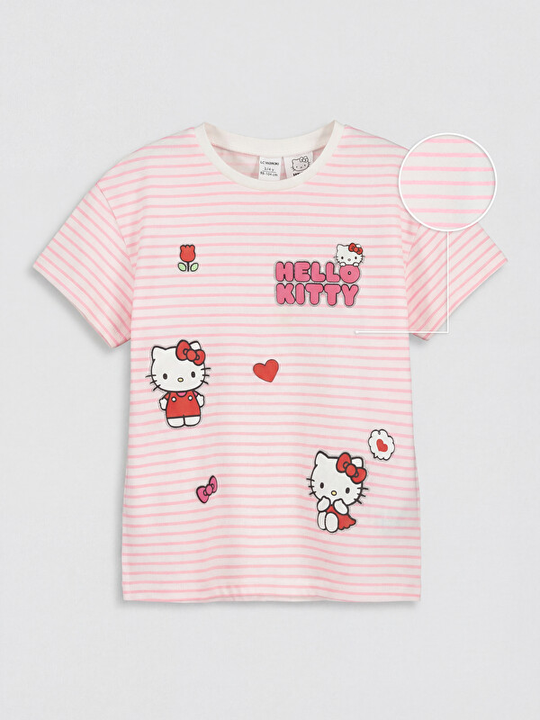 LCW Kids Қыздар Қызғылт футболка