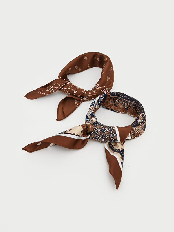 LCW ACCESSORIES Desenli Kadın Bandana 2'li