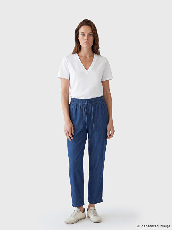 LCW Grace Frau Blau Jeans
