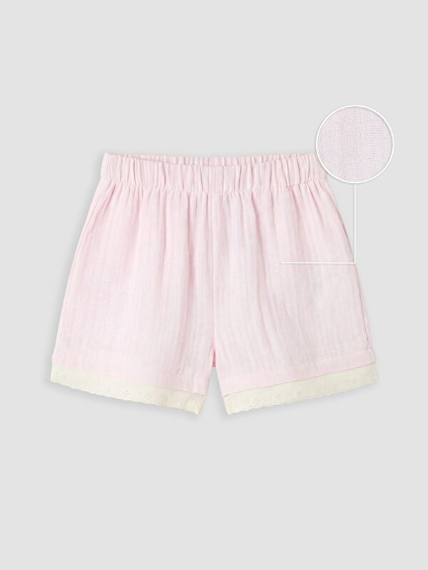 LCW Kids Girls' Muslin Shorts