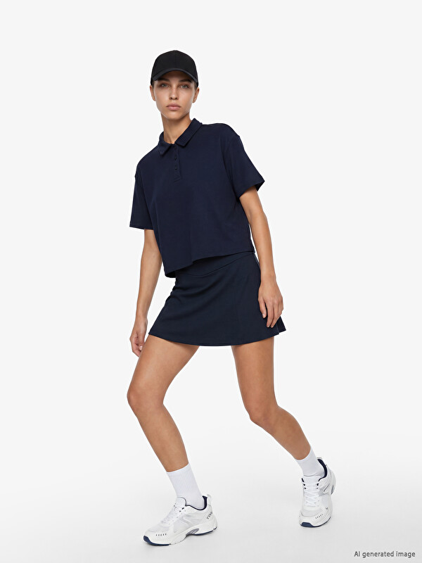 KOOR SPORT Woman Navy Skort