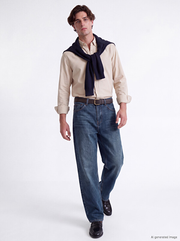 LCW Jeans Wideleg Erkek Jean Pantolon