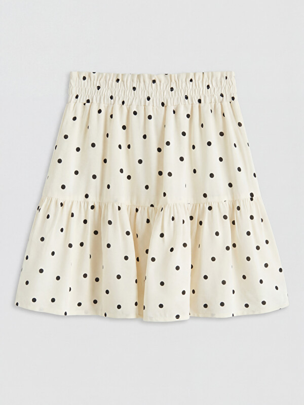 LCW Kids Elastischer Bund Mädchen Polka-Dot-Skort