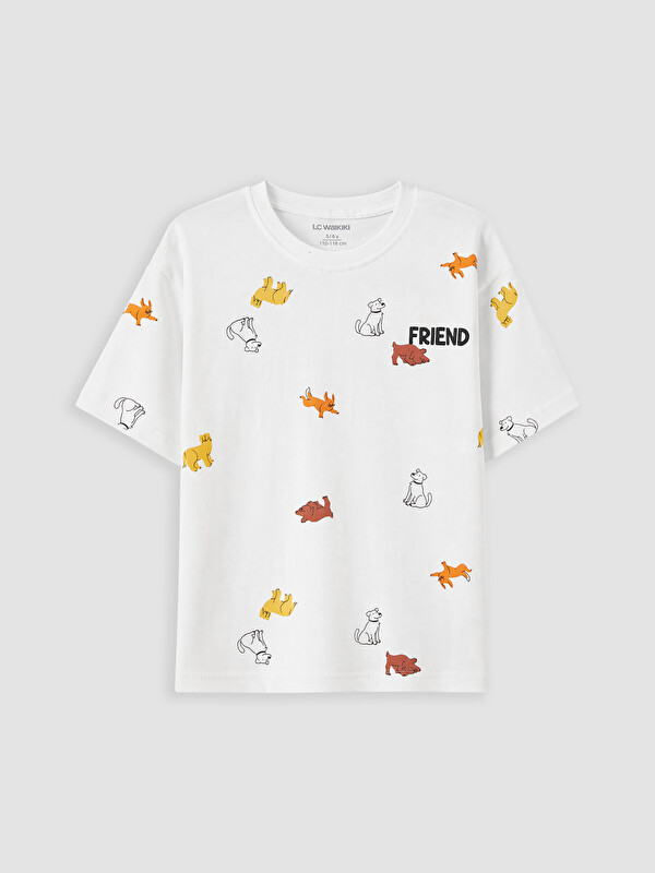 LCW Kids Хлопець Білий футболка
