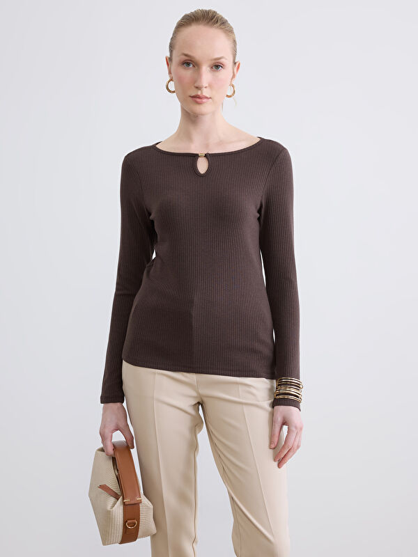 LCW EVERYDAY Bisiklet Yaka Kadın Body