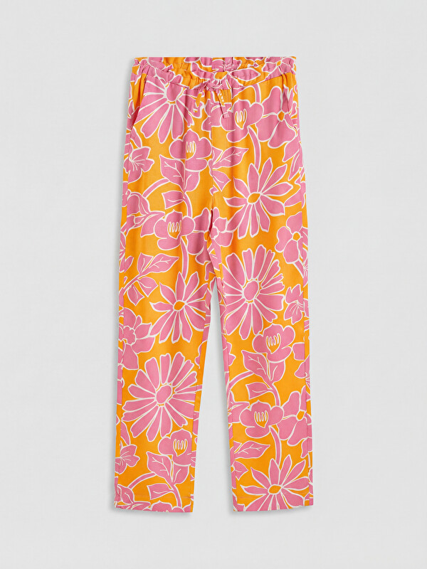 LCW Kids Patterned Girls' Trousers