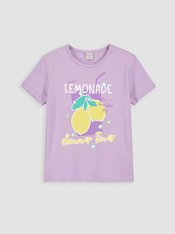 LCW Kids Printed Girls' T-Shirt