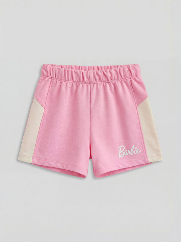 LCW Kids Barbie Printed Girls' Shorts