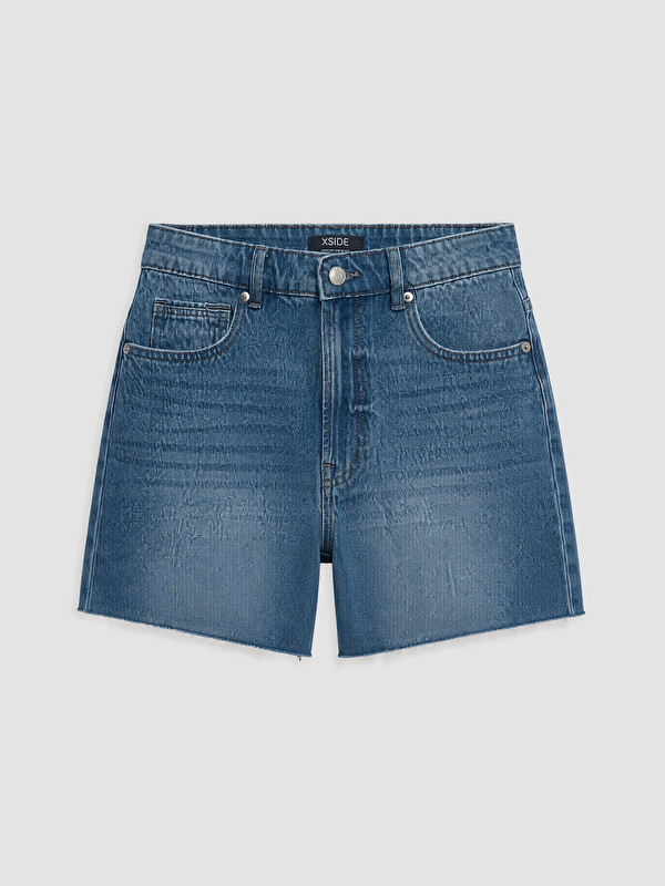 XSIDE High Waisted Women's Jean Shorts
