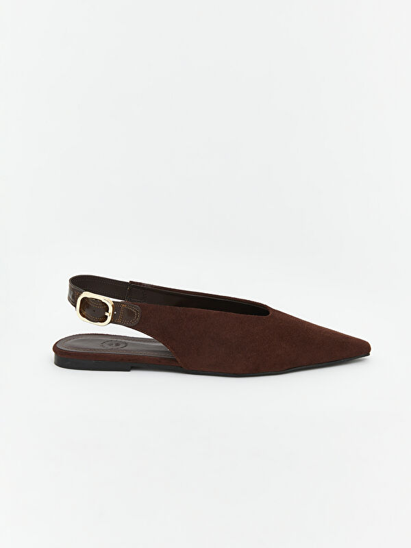 Lcw Steps Kahverengi Lcw Steps Sivri Burun Kadın Topuklu Ayakkabı