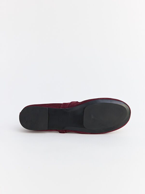Lcw Steps Bej Lcw Steps Süet Kadın Babet