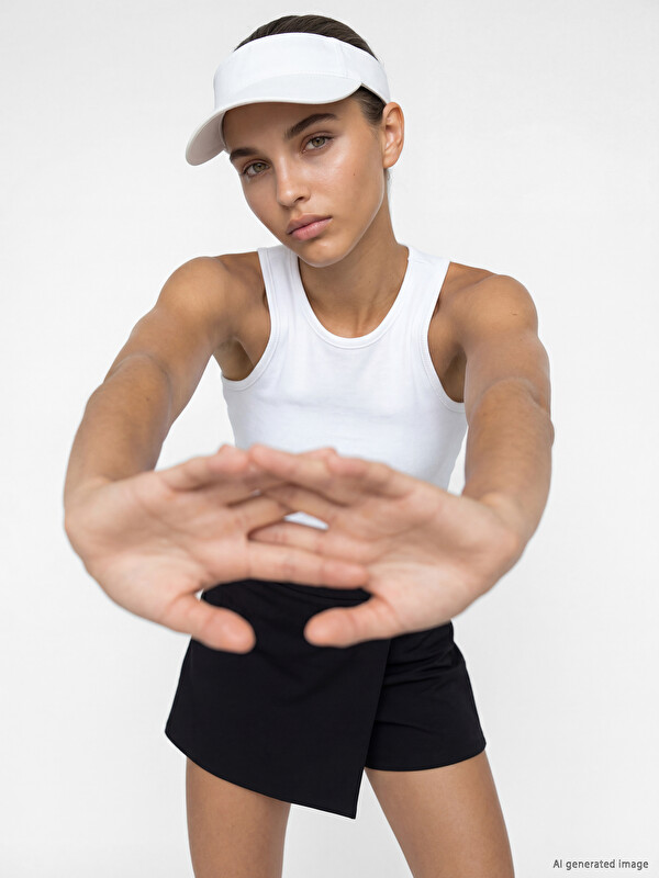 KOOR SPORT Crew Neck Women's Athletic Tank Top
