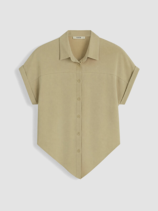 XSIDE Modal Blend Asymmetric Cut Women's Shirt