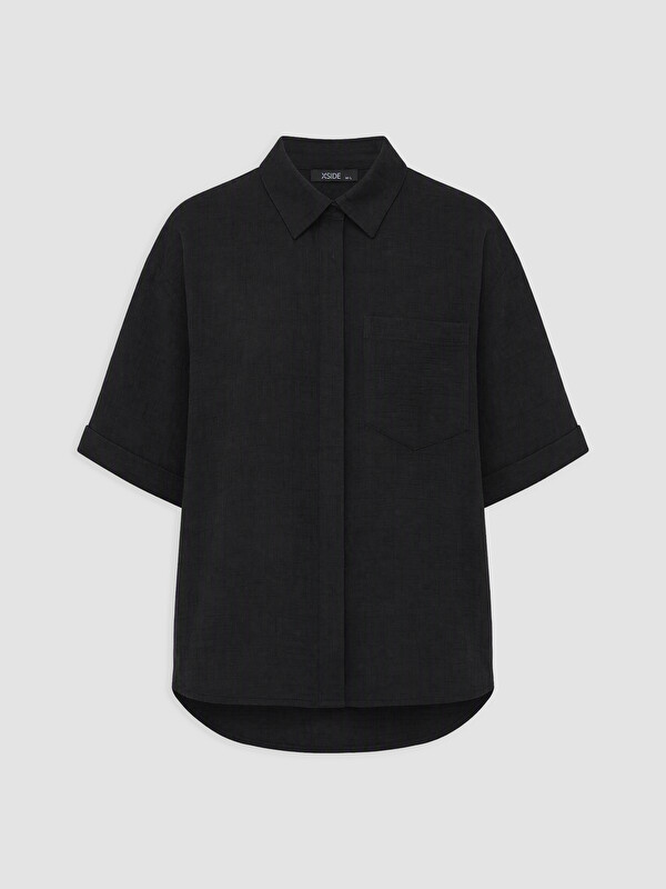 XSIDE Woman Black Shirt