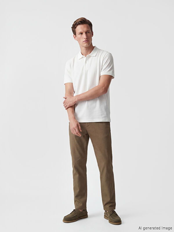 SOUTHBLUE Standart Kalıp Erkek Gabardin Pantolon