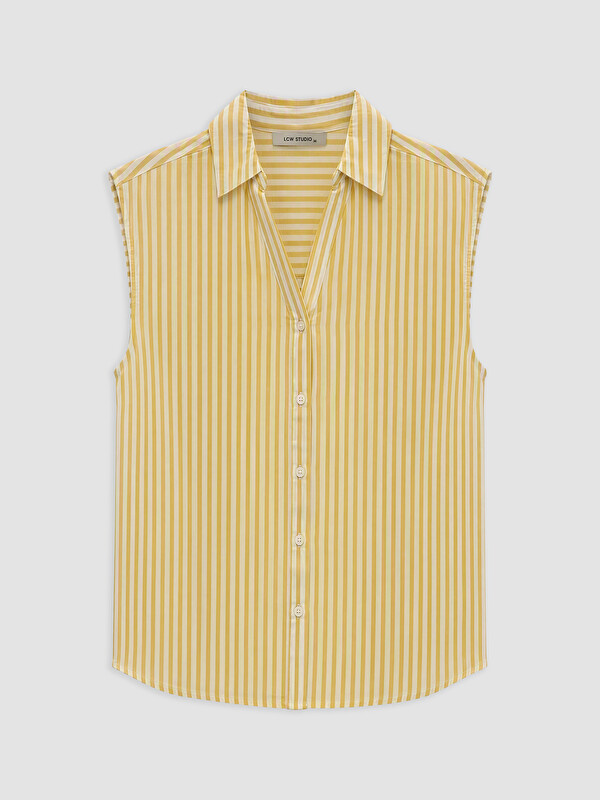 LCWAIKIKI Classic Woman Yellow Shirt