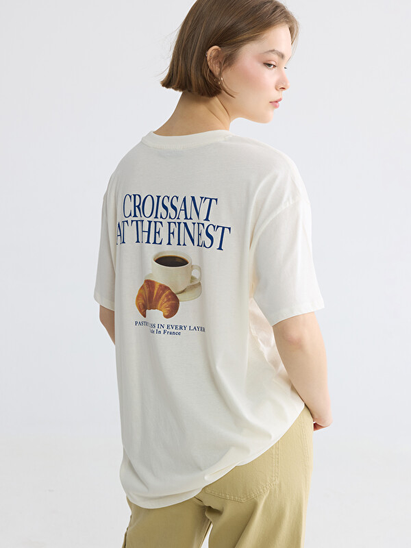 XSIDE Crew Neck Printed Women's T-Shirt
