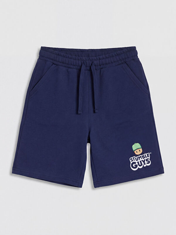 LCW Kids Erkek Çocuk Stumble Guys Baskılı Şort